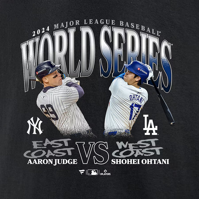 2024 ワールドシリーズ 大谷翔平 アーロン ジャッジモデル 海外取寄 Tシャツ ニューヨーク ヤンキース vs ロサンゼルス ドジャース /  国内外からニューエラをはじめナイキ、クーパーズタウンボールキャップ等を中心に取り扱うベースボールキャップの専門店 / Amazingstore ...