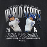 2024 ワールドシリーズ 大谷翔平 アーロン ジャッジモデル 海外取寄 Tシャツ ニューヨーク ヤンキース vs ロサンゼルス ドジャース