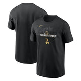 2024 ワールドシリーズモデル 海外取寄 ナイキ Tシャツ ロサンゼルス ドジャース MLB WORLD SERIES TROPHY T-SHIRT BLACK