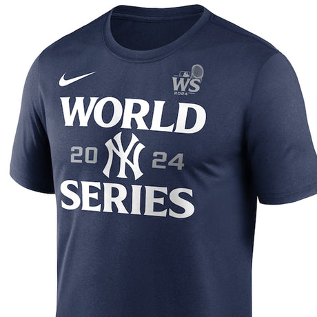 2024 ワールドシリーズモデル 海外取寄 ナイキ Tシャツ ニューヨーク ヤンキース MLB WORLD SERIES AUTHENTIC COLLECTION LEGEND T-SHIRT NAVY