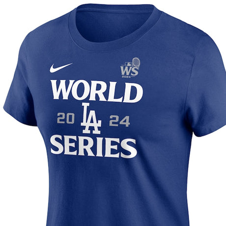 2024 ワールドシリーズモデル 女性用 海外取寄 ナイキ Tシャツ ロサンゼルス ドジャース WOMEN'S MLB WORLD SERIES AUTHENTIC COLLECTION LEGEND T-SHIRT ROYAL