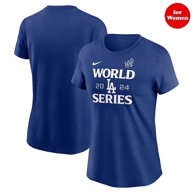 2024 ワールドシリーズモデル 女性用 海外取寄 ナイキ Tシャツ ロサンゼルス ドジャース WOMEN'S MLB WORLD SERIES AUTHENTIC COLLECTION LEGEND T-SHIRT ROYAL