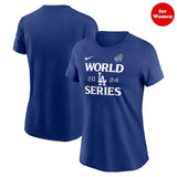 2024 ワールドシリーズモデル 女性用 海外取寄 ナイキ Tシャツ ロサンゼルス ドジャース WOMEN'S MLB WORLD SERIES AUTHENTIC COLLECTION LEGEND T-SHIRT ROYAL