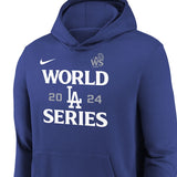 2024 ワールドシリーズモデル 子供用 海外取寄 ナイキ プルオーバーフーディー ロサンゼルス ドジャース YOUTH MLB WORLD SERIES AUTHENTIC COLLECTION LEGEND PULL OVER HOODIE ROYAL