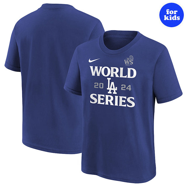 2024 ワールドシリーズモデル 子供用 海外取寄 ナイキ Tシャツ ロサンゼルス ドジャース YOUTH MLB WORLD SERIES AUTHENTIC COLLECTION LEGEND T-SHIRT ROYAL