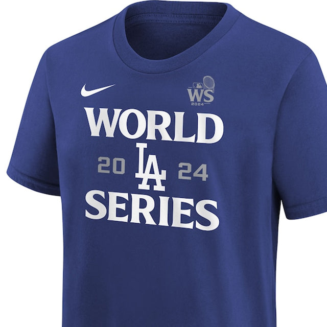 2024 ワールドシリーズモデル 子供用 海外取寄 ナイキ Tシャツ ロサンゼルス ドジャース YOUTH MLB WORLD SERIES AUTHENTIC COLLECTION LEGEND T-SHIRT ROYAL