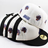 ニューエラ59FIFTY ブリックスアンドウッド ロサンゼルス ドジャース MLB FITTED CREAM