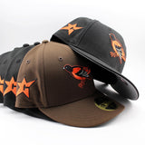 ニューエラ LP59FIFTY カーペット カンパニー ボルチモア オリオールズ MLB LOW-CROWN FITTED CAP BROWN