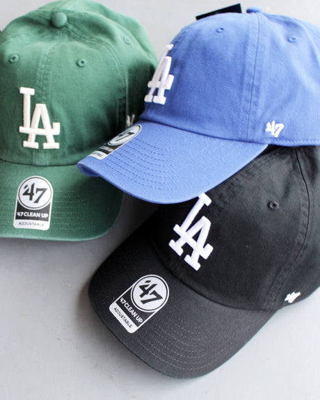 47ブランド キャップ ロサンゼルス ドジャース MLB CLEAN UP ROYAL BLUE