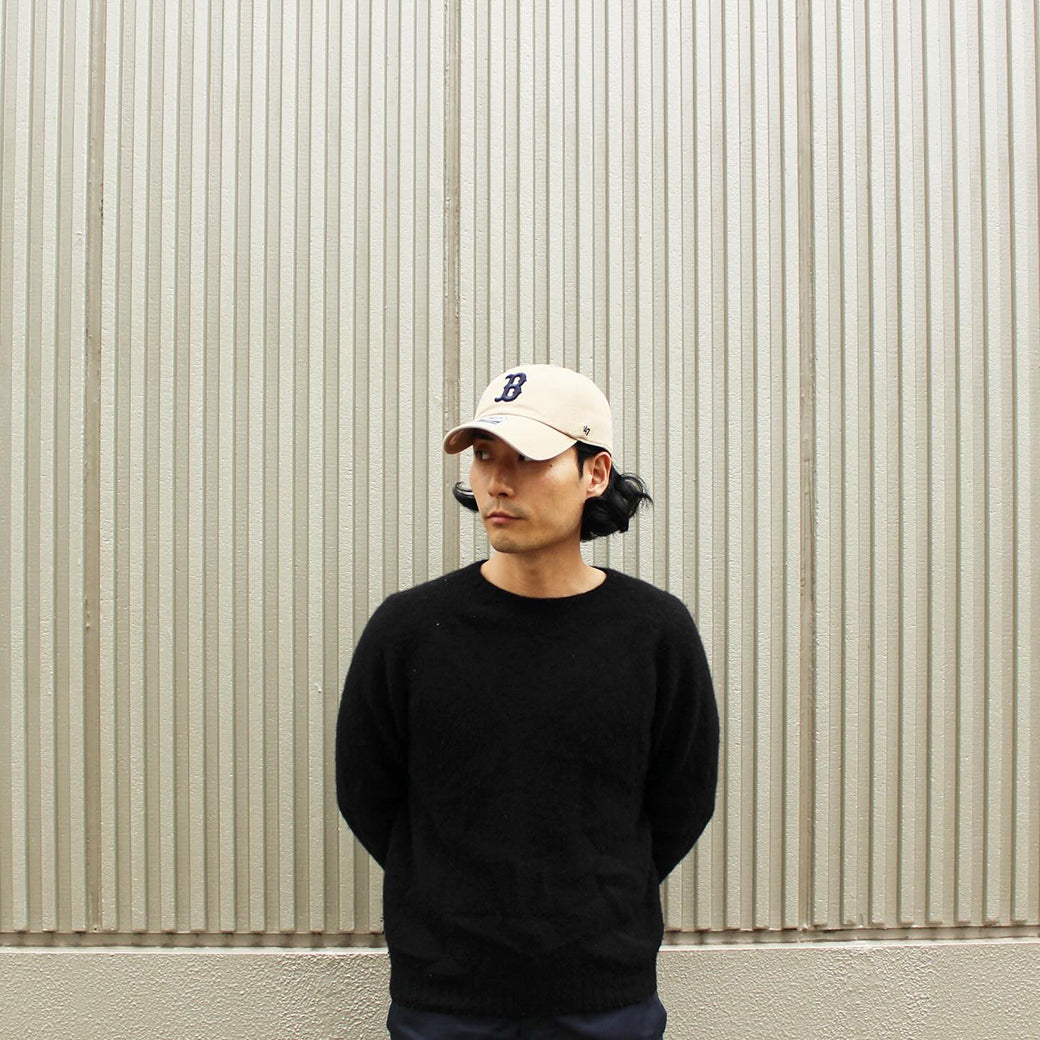 47ブランド キャップ ボストン レッドソックス MLB CLEAN UP KHAKI