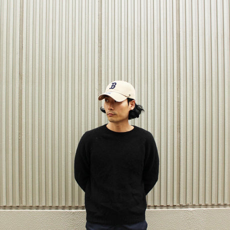 47ブランド キャップ ボストン レッドソックス MLB CLEAN UP KHAKI