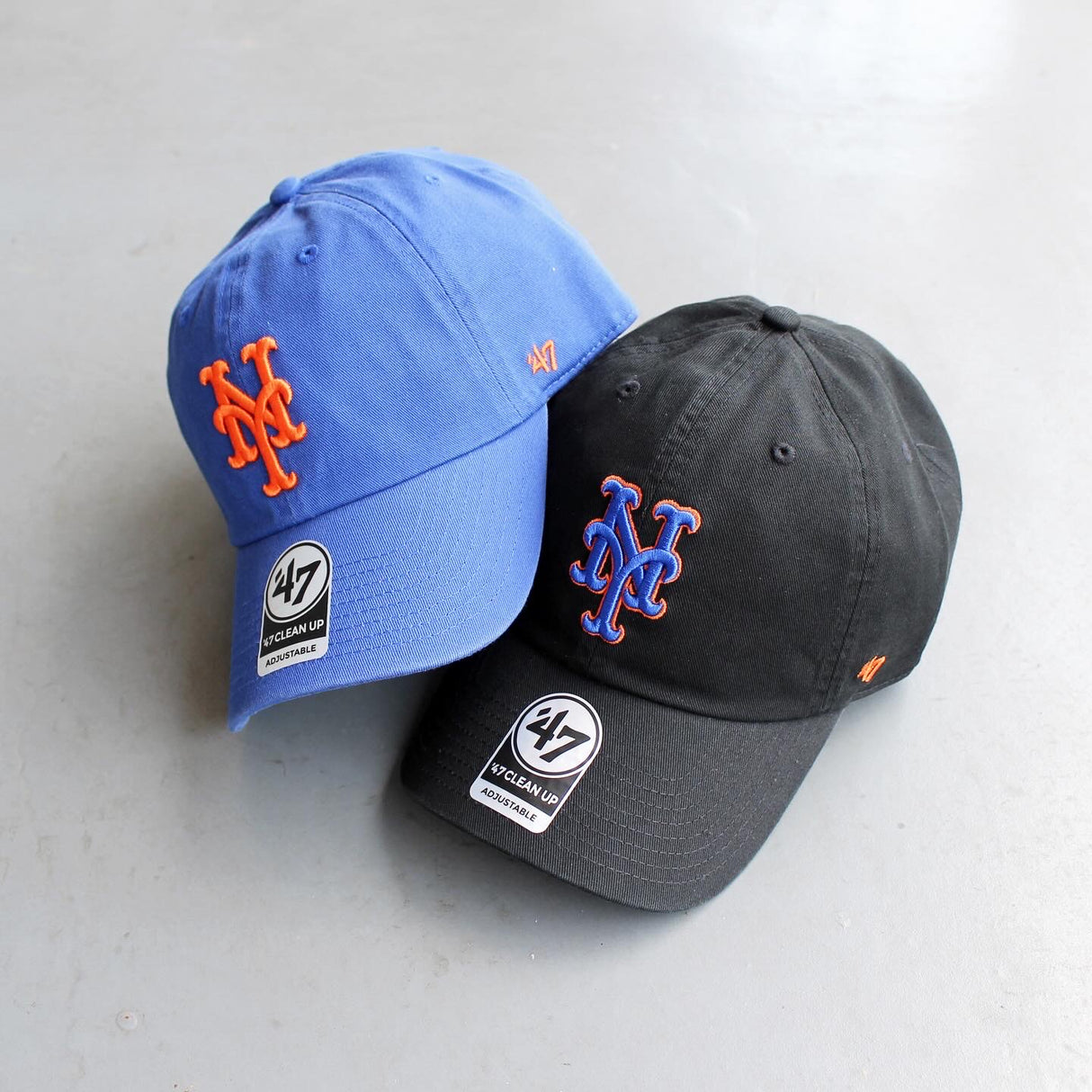 47ブランド キャップ ニューヨーク メッツ MLB CLEAN UP BLACK