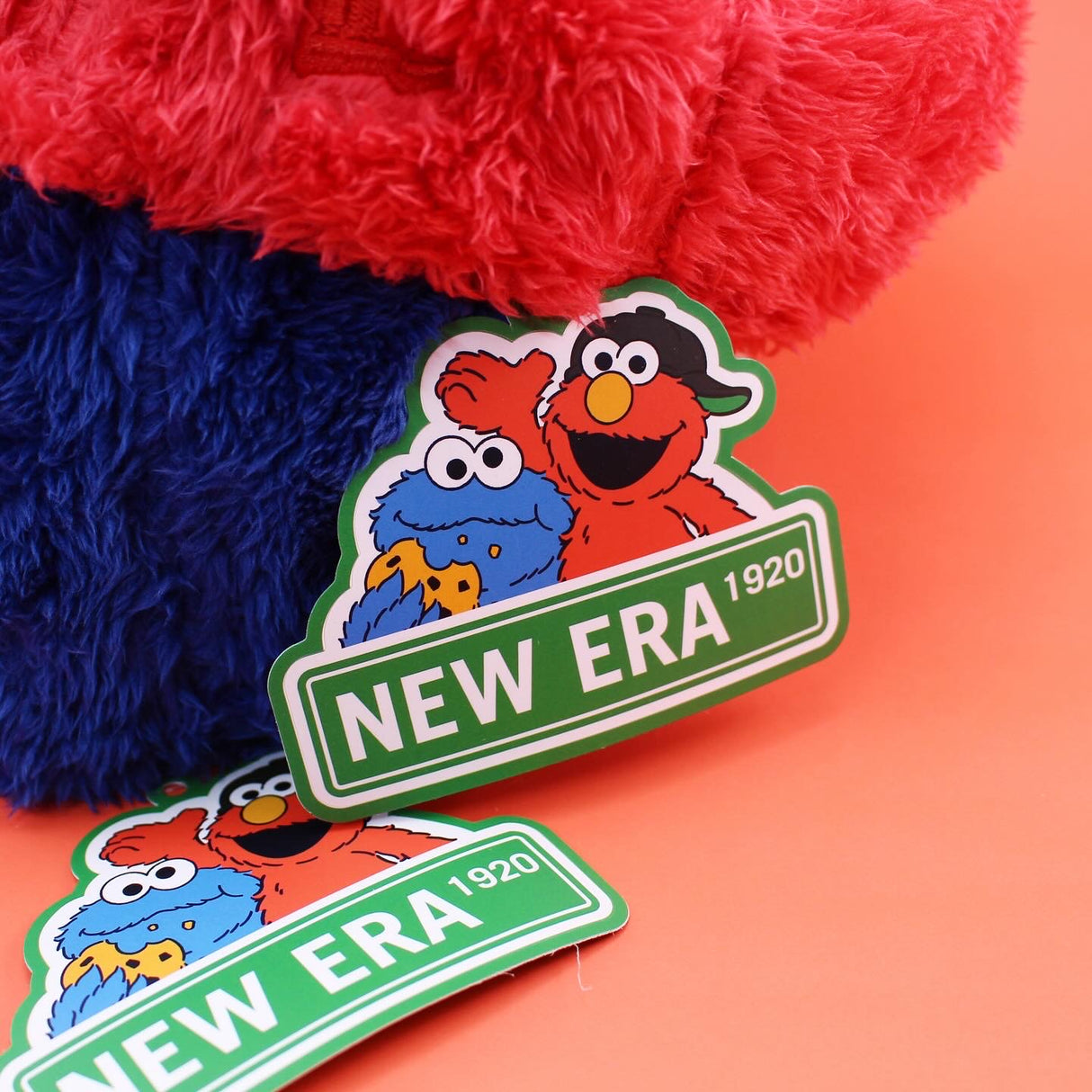 ニューエラ 9FIFTY キャップ セサミストリート ELMO FACE SNAPBACK CAP RED