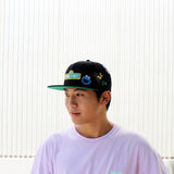 ニューエラ 59FIFTY キャップ セサミストリート ALL-POVER FITTED CAP BLACK