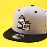 ニューエラ キャップ 9FIFTY ちびまる子ちゃん MARUKO BOX LOGO SNAPBACK CAP GREY