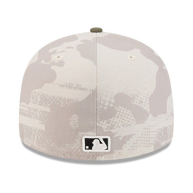 ニューエラ キャップ 59FIFTY 2025 MLB ARMED FORCES STARS N STRIPES FITTED CAP LT BEIGE OLIVE NEW ERA
