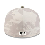 ニューエラ キャップ 59FIFTY 2025 MLB ARMED FORCES STARS N STRIPES FITTED CAP LT BEIGE OLIVE NEW ERA
