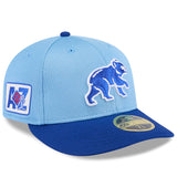 ニューエラ キャップ 海外取寄 LP59FIFTY シカゴ カブス 2025 MLB SPRING TRAINING FITTED CAP LIGHT BLUE-ROYAL