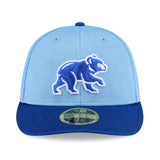 ニューエラ キャップ 海外取寄 LP59FIFTY シカゴ カブス 2025 MLB SPRING TRAINING FITTED CAP LIGHT BLUE-ROYAL