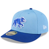 ニューエラ キャップ 海外取寄 LP59FIFTY シカゴ カブス 2025 MLB SPRING TRAINING FITTED CAP LIGHT BLUE-ROYAL