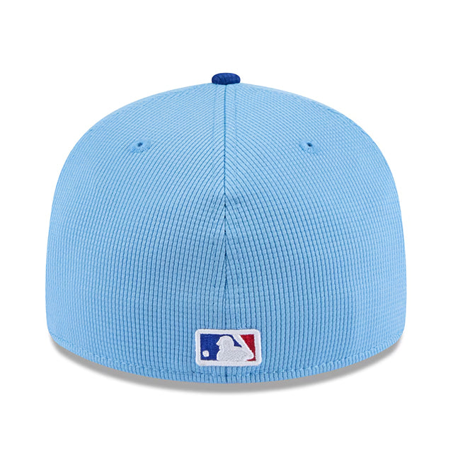 ニューエラ キャップ 海外取寄 LP59FIFTY シカゴ カブス 2025 MLB SPRING TRAINING FITTED CAP LIGHT BLUE-ROYAL