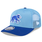 ニューエラ キャップ 9SEVENTY ストレッチ スナップバック シカゴ カブス 2025 MLB SPRING TRAINING BP STRETCH MESH SNAPBACK CAP LIGHT BLUE-ROYAL