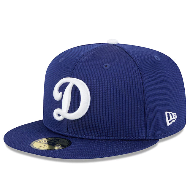 ニューエラ キャップ 海外取寄 59FIFTY ロサンゼルス ドジャース2025 MLB SPRING TRAINING BP FITTED CAP ROYAL BLUE