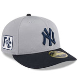 ニューエラ キャップ 海外取寄 LP59FIFTY ニューヨーク ヤンキース 2025 MLB SPRING TRAINING FITTED CAP GREY-NAVY