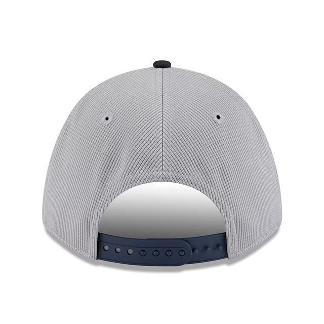 ニューエラ キャップ 9FORTY M-CROWN スナップバック ニューヨーク ヤンキース MLB 2025 MLB SPRING TRAINING SNAPBACK CAP GREY-NAVY