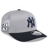 ニューエラ キャップ 9SEVENTY ストレッチ スナップバック ニューヨーク ヤンキース 2025 MLB SPRING TRAINING BP STRETCH MESH SNAPBACK CAP GREY-NAVY