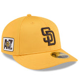 ニューエラ キャップ 海外取寄 LP59FIFTY サンディエゴ パドレス 2025 MLB SPRING TRAINING FITTED CAP GOLD