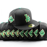 ニューエラ キャップ 59FIFTY ロサンゼルス ドジャース MLB ST PATRICKS DAY FITTED CAP BLACK