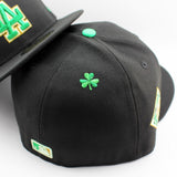 ニューエラ キャップ 59FIFTY ロサンゼルス ドジャース MLB ST PATRICKS DAY FITTED CAP BLACK