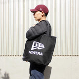 ニューエラ ライト トートバッグ 14L CANVAS TOTE BAG FLAG LOGO BLACK