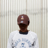 47ブランド キャップ ミッキーマウス CLEAN-UP STRAPBACK CAP BROWN
