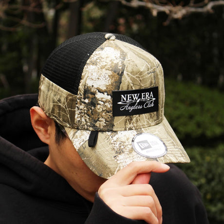 ニューエラ キャップ 9FORTY OUTDOOR LOOP ANGLER'S CLUB A-FRAME MESHCAP REALTREE CAMO