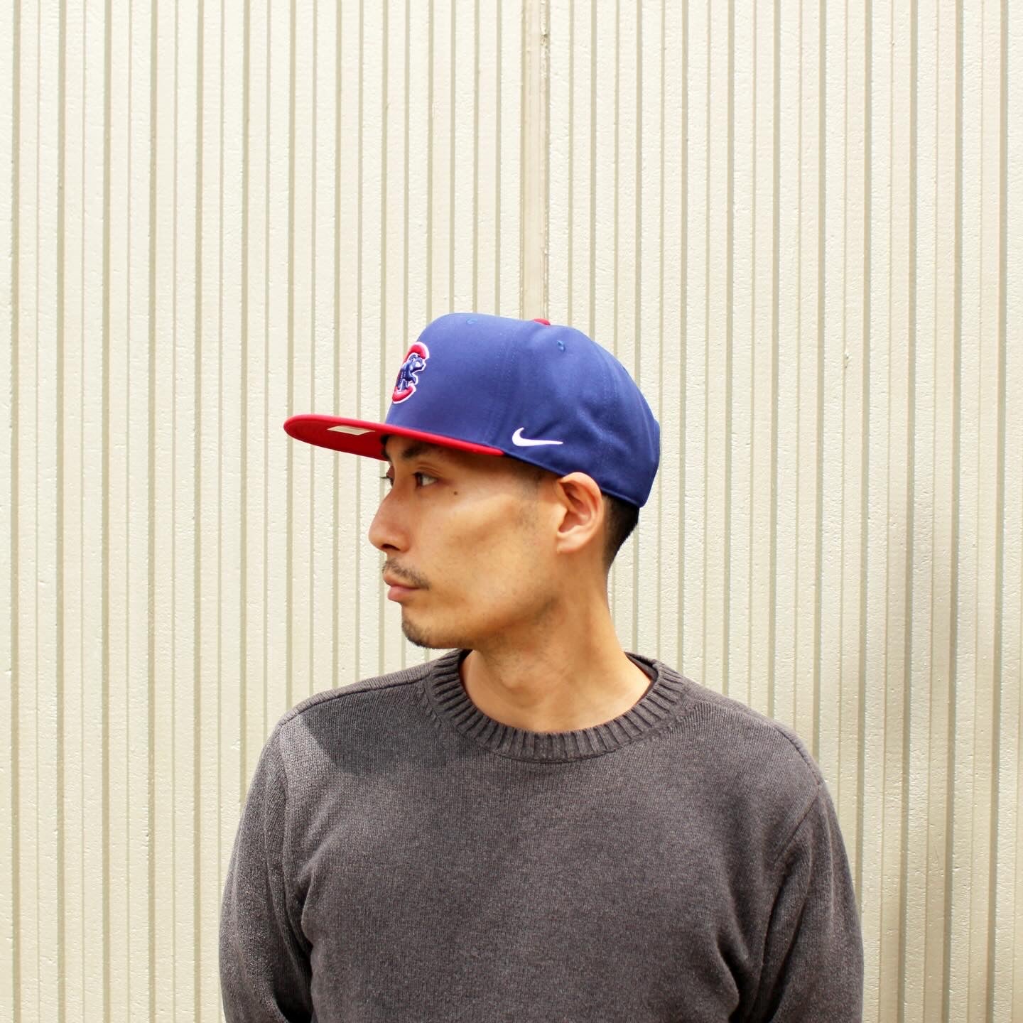 ナイキ キャップ シカゴ カブス DRI-FIT PRO STRUCTURED SQUARE BILL