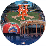 ウィンクラフト 海外取寄 ジグソーパズル ニューヨーク メッツ MLB ROUND 500-PIECE PUZZLE WINCRAFT