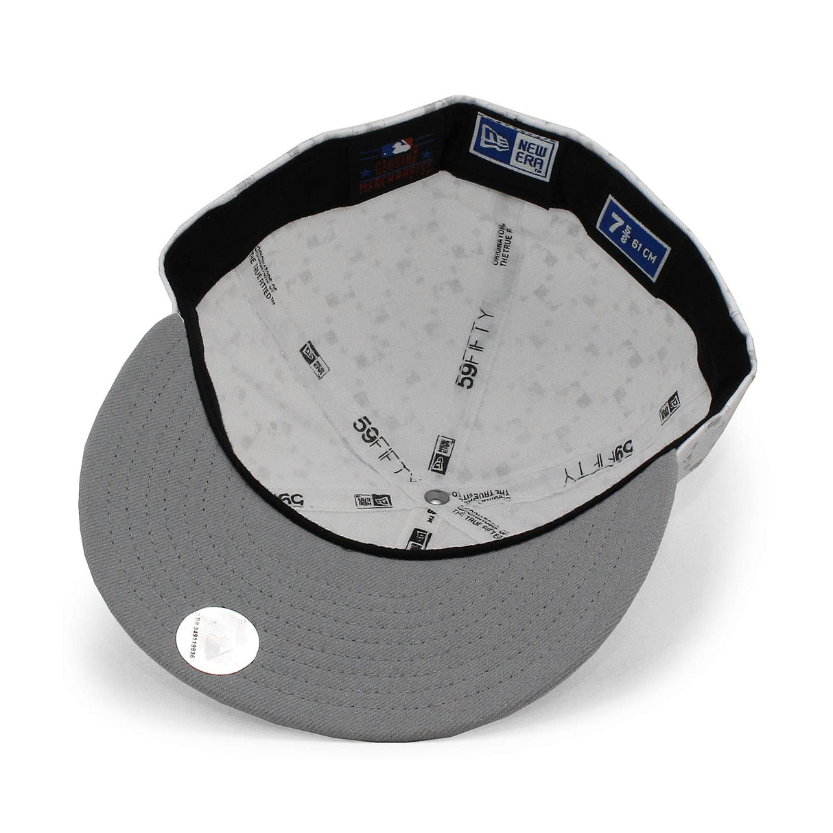 ニューエラ キャップ 59FIFTY ロサンゼルス エンゼルス MLB FLOCKING FITTED CAP WHITE