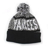 47ブランド ニット ビーニー ニューヨーク ヤンキース MLB BEDROCK KNIT BEANIE BLACK-GREY