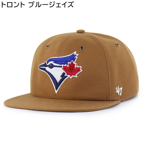 海外取寄 47ブランド MLB カーハート CARHARTT 47BRAND CAPTAIN RL RELAXED FIT CAP BROWN