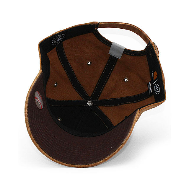 47ブランド キャップ カーハート トロント ブルージェイズ MLB CLEAN UP BROWN
