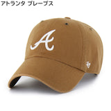 海外取寄 47ブランド MLB カーハート CARHARTT 47BRAND CLEAN UP BROWN