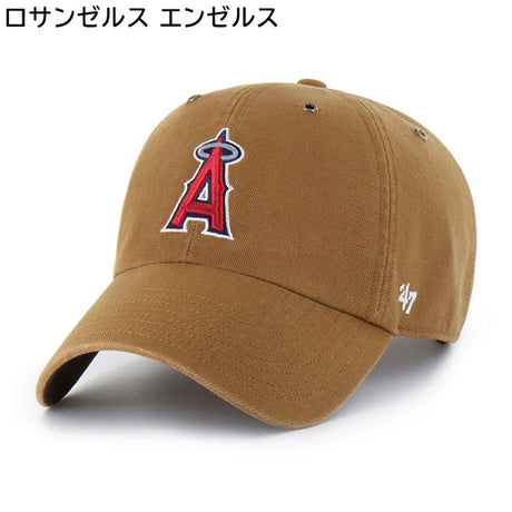海外取寄 47ブランド MLB カーハート CARHARTT 47BRAND CLEAN UP BROWN
