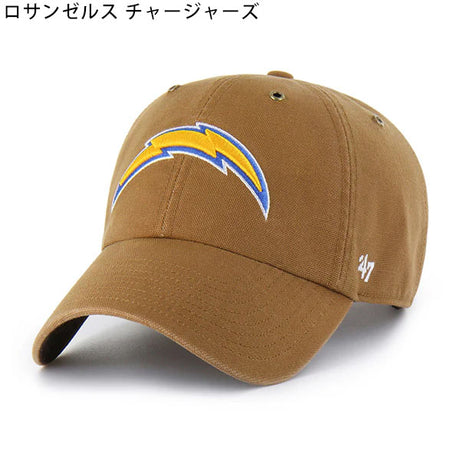 海外取寄 47ブランド MLB カーハート CARHARTT 47BRAND NFL CLEAN UP BROWN