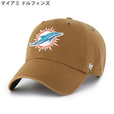 海外取寄 47ブランド MLB カーハート CARHARTT 47BRAND NFL CLEAN UP BROWN