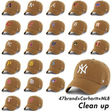 海外取寄 47ブランド MLB カーハート CARHARTT 47BRAND CLEAN UP BROWN