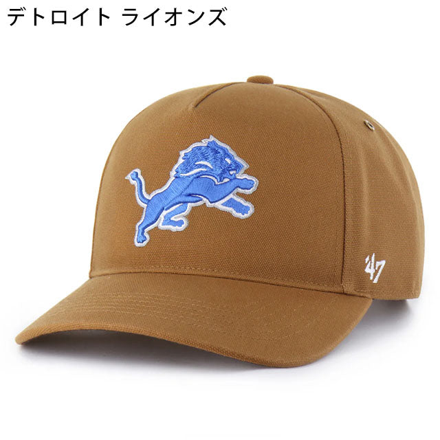 海外取寄 47ブランド キャップ NFL カーハート CARHARTT 47BRAND HITCH BROWN
