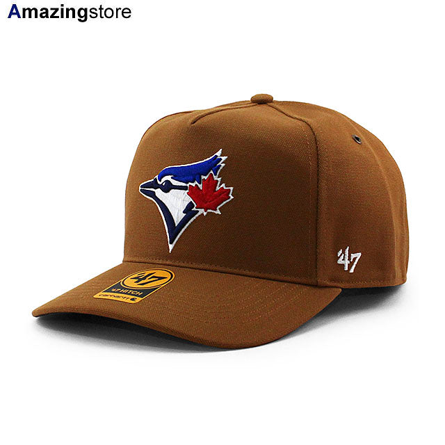 47ブランド キャップ カーハート トロント ブルージェイズ MLB HITCH SNAPBACK CAP BROWN