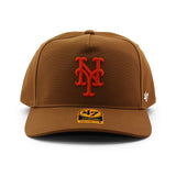47ブランド キャップ カーハート ニューヨーク メッツ MLB HITCH SNAPBACK CAP BROWN